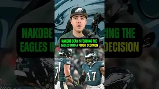 Nakobe Dean is the most underrated piece on the #Eagles defense right now 🔥 #philadelphiaeagles
