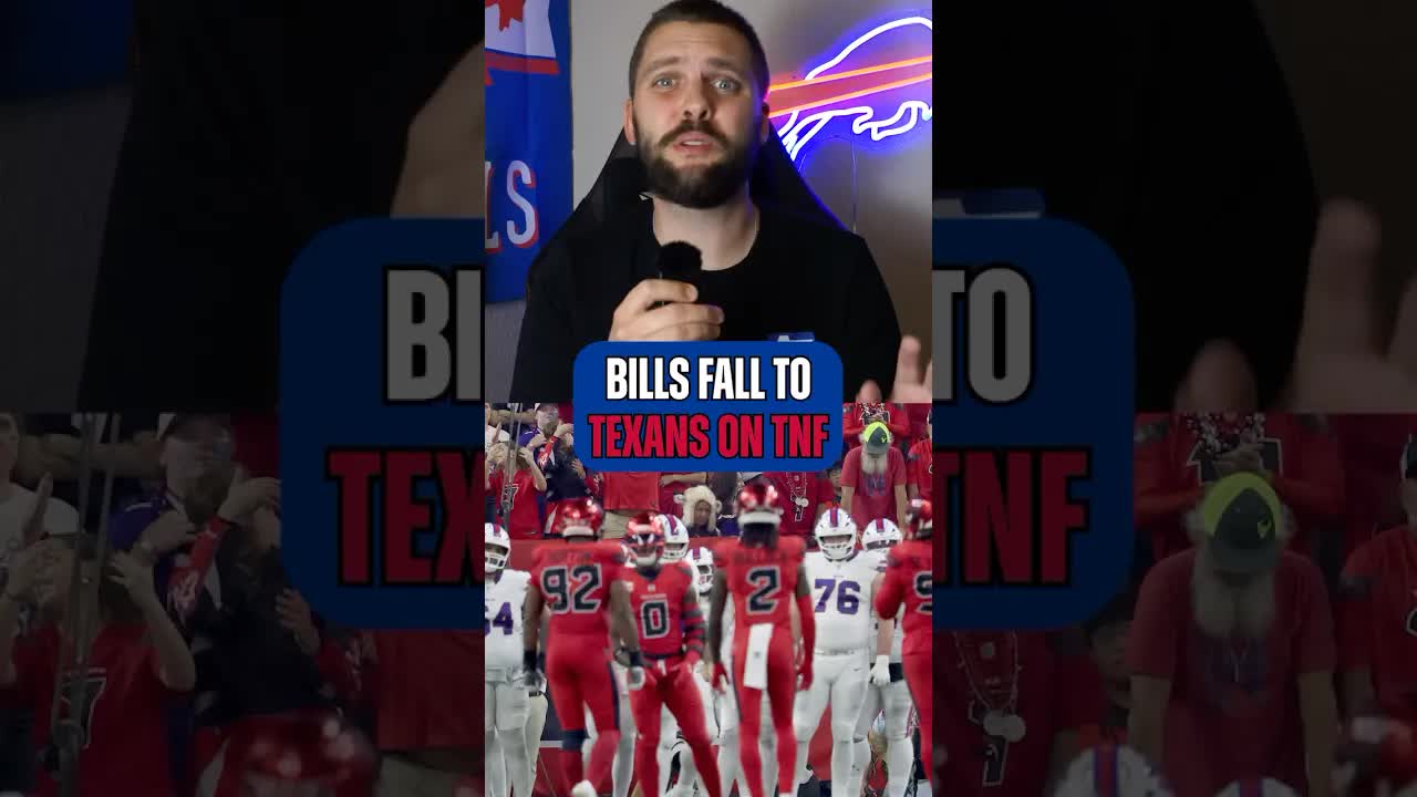 It was a brutal night for the #Bills. #buffalobills #atozsports #houstontexans #nflfootball #nfl