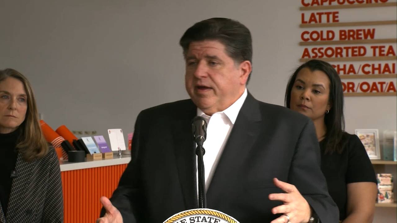Illinois - Gov. Pritzker: “It tends to get amplified because of his words”
