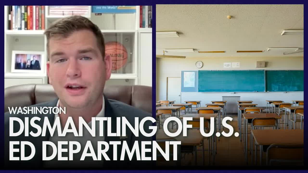 Trump continues dismantling of U.S. Ed Department