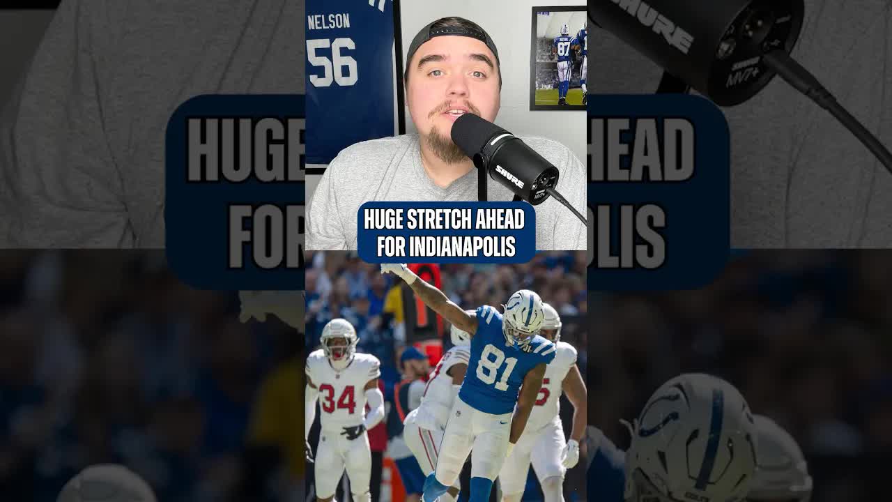 This stretch of games for the #colts will MAKE OR BREAK their season #indianapoliscolts #nflplayoffs episode artwork