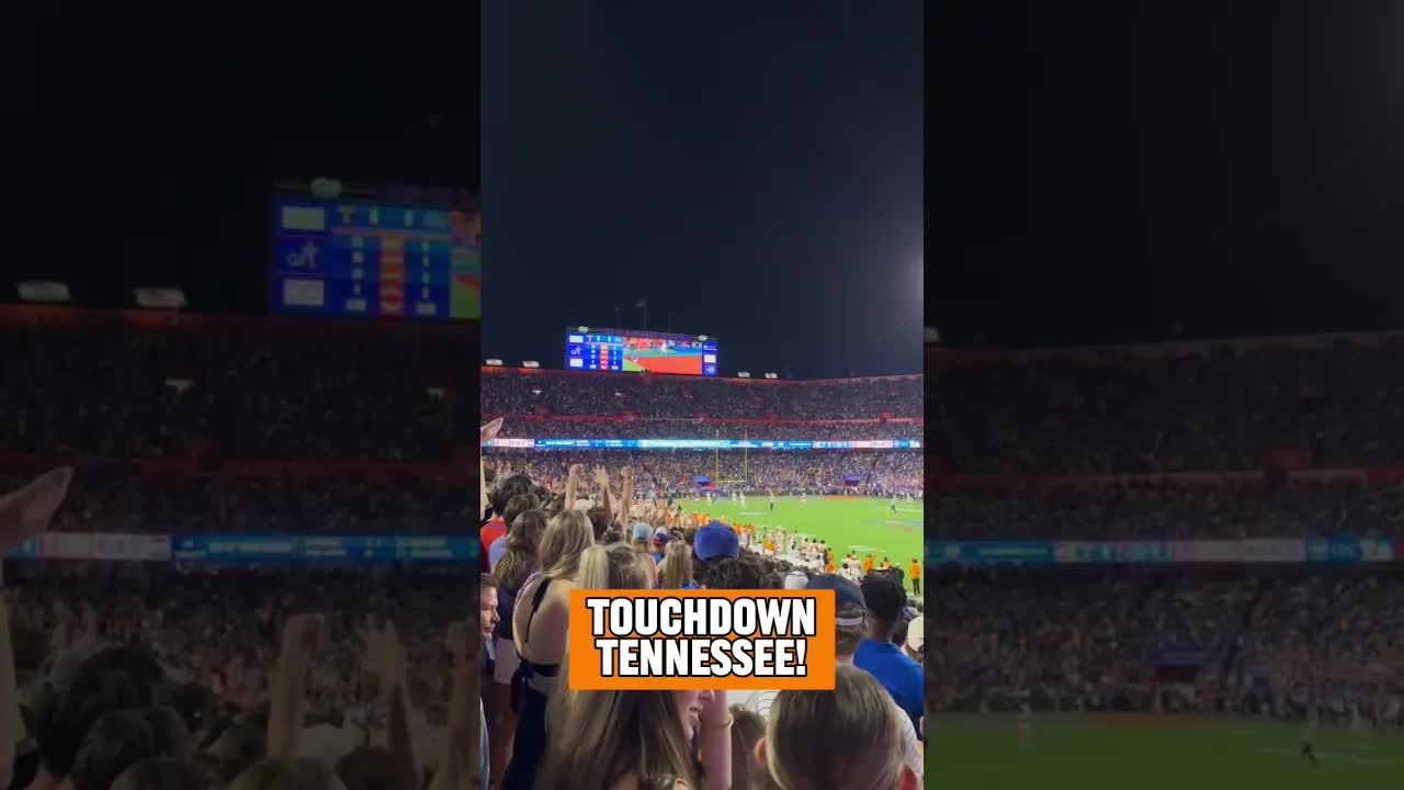 The #Vols strike early in Gainesville 💪 #GBO #Tennessee