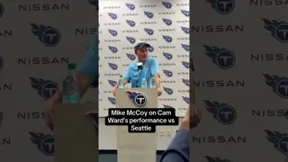 “I loved the way Cam played today”. #atozsports #tennesseetitans #camward #quarterback #nflfootball