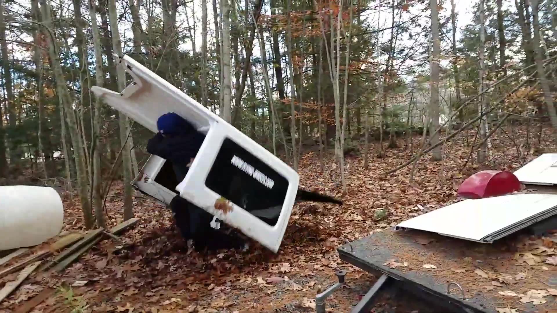 Installation guide for putting solid roof panels on popular off-road vehicle