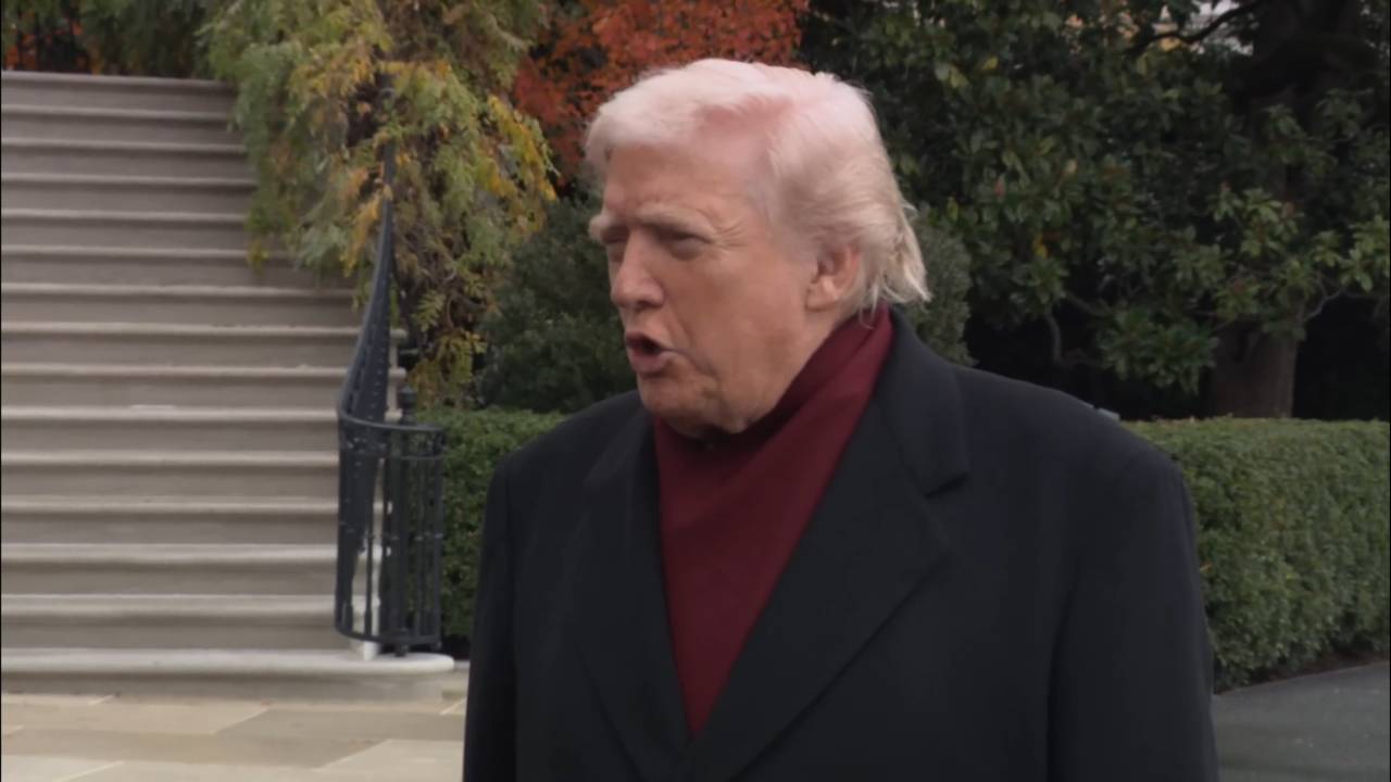 White House - President Trump 11 22 25: “We're going to try and re-institute the golf courses”