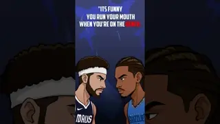 The Klay Thompson and Ja Morant beef is 🍿 #nba #jamorant #klaythompson