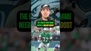 The #Eagles run game is struggling with Saquon Barkley & Tank Bigsby needs more touches! #nfl