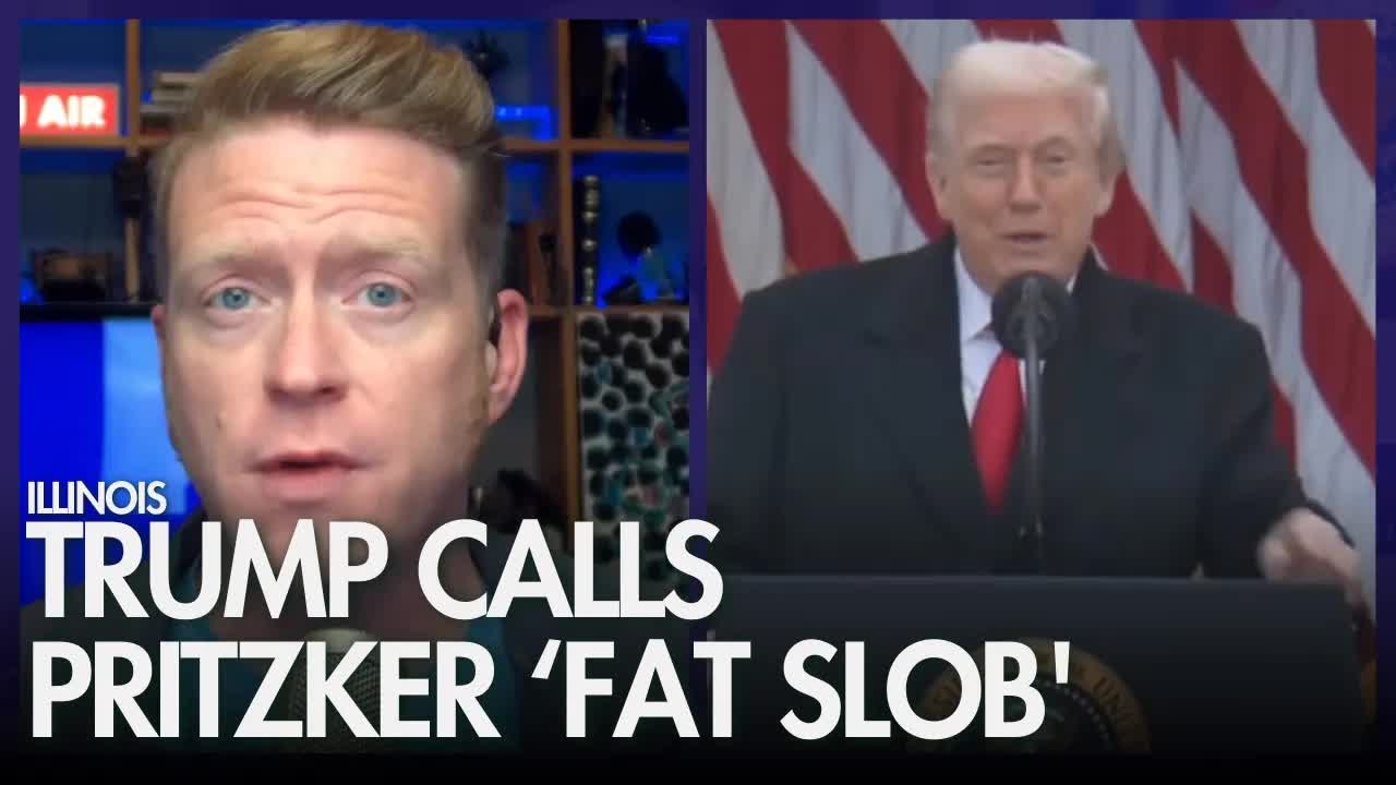 Pardoning turkeys, Trump calls Pritzker ‘fat slob,' criticizes Chicago public safety