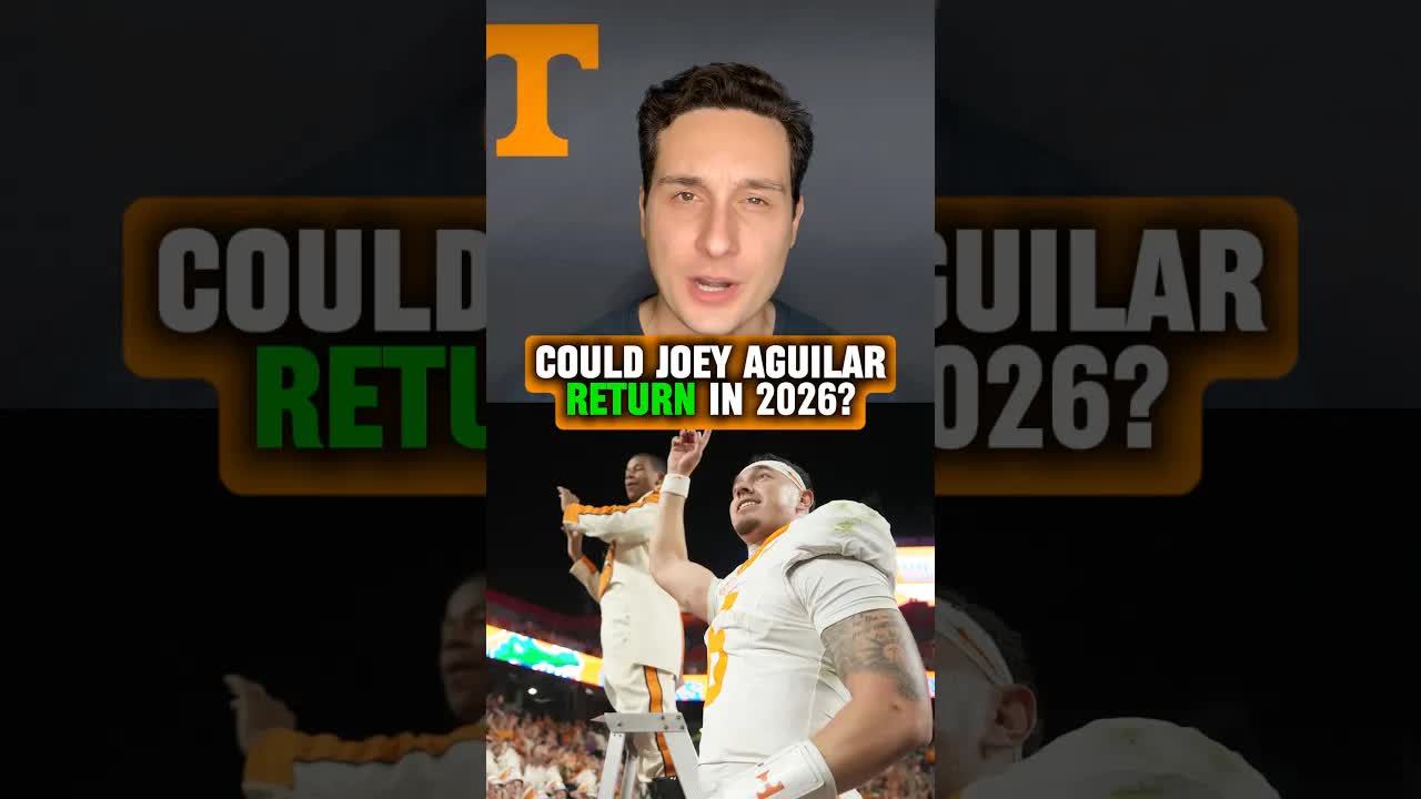 One more year with Aguilar in Knoxville is the BEST case scenario for the #Vols 💪 #football #edit