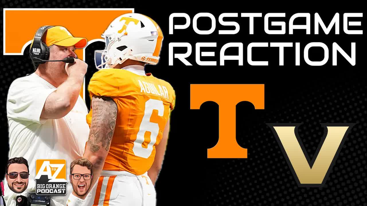 LIVE POSTGAME REACTION: Tennessee-Vanderbilt episode artwork