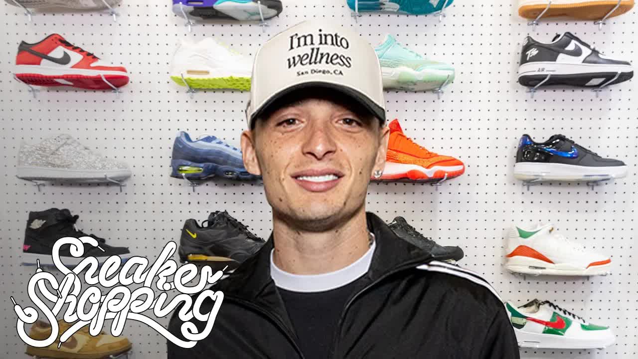 Peso Pluma Goes Sneaker Shopping With Complex