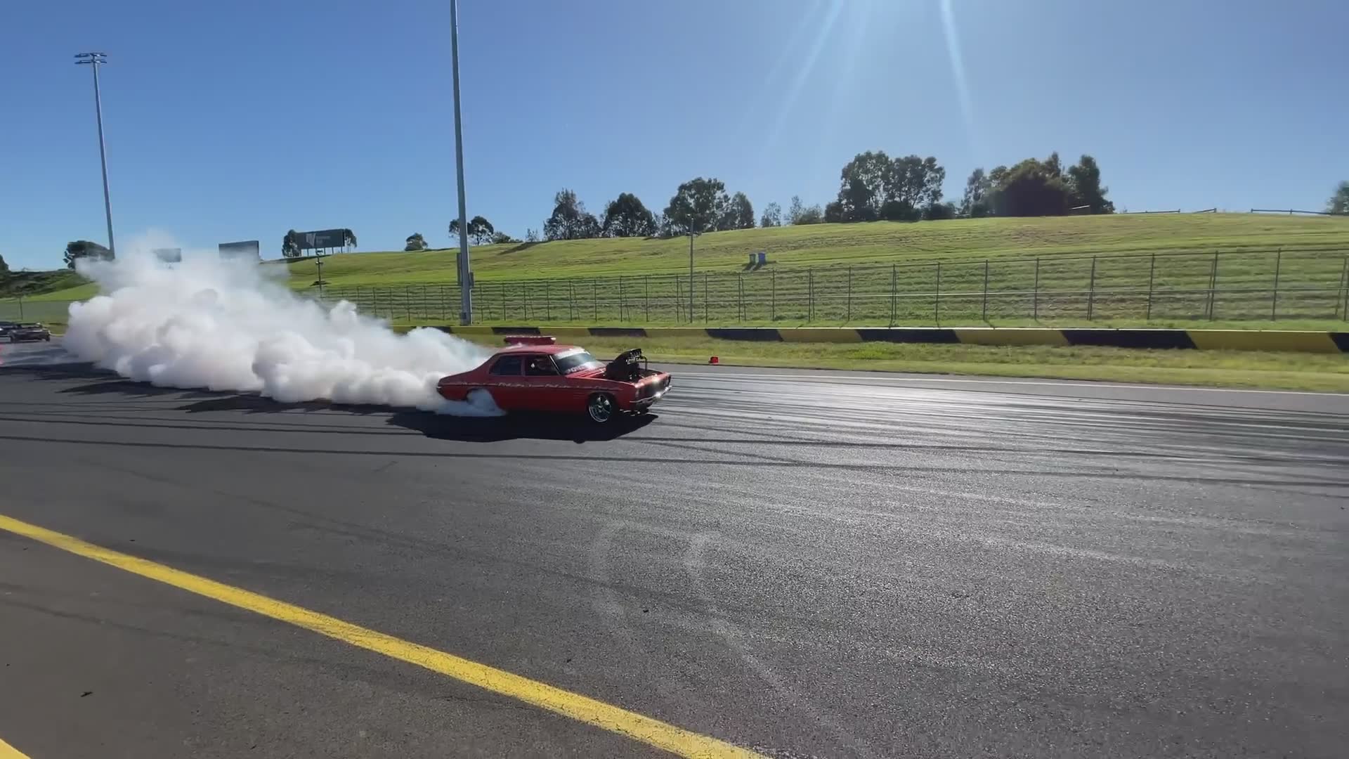 Capturing the madness at the one-day burnout and cruise event