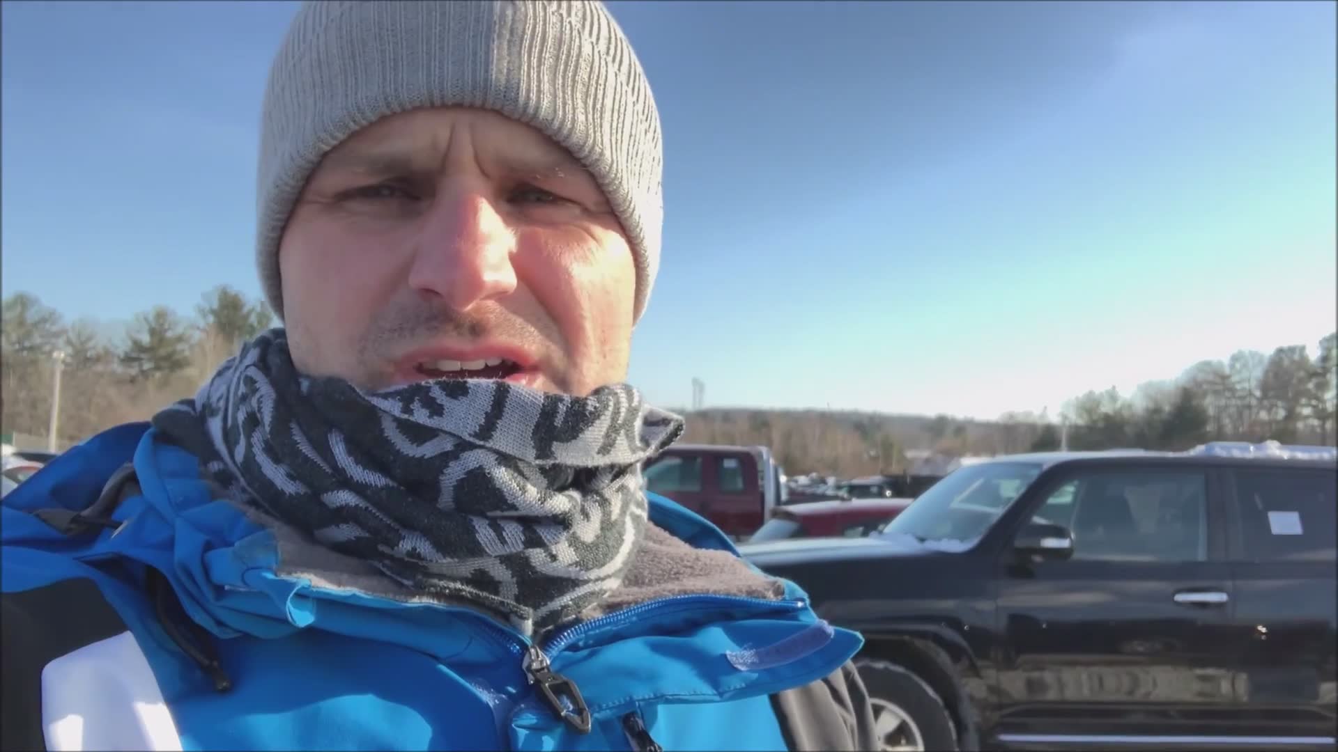 Attending dealer auction in twenty below zero arctic conditions