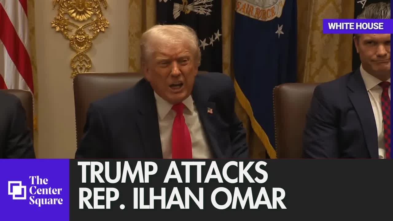 President Trump Attacks Rep. Ilhan Omar and Immigration Policy in cabinet meeting