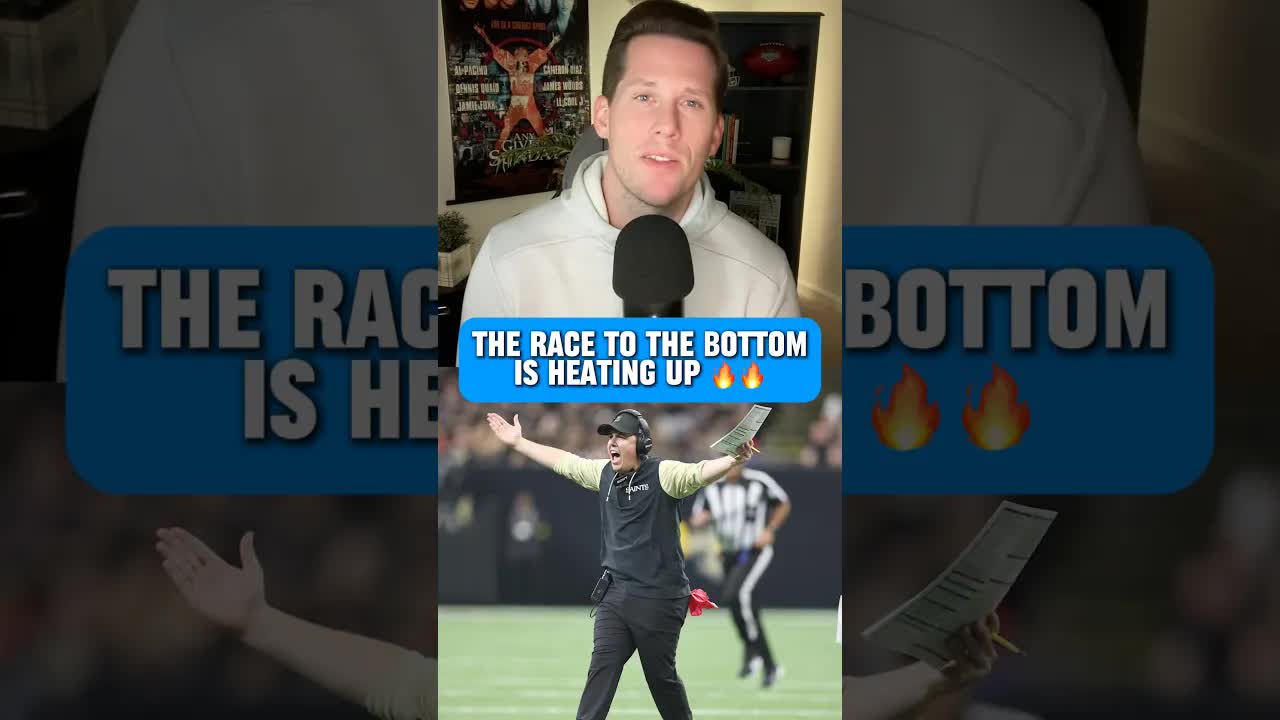 We’re entering HOME STRETCH in the race for the number one pick! #nfldraft #saints #raiders #titans