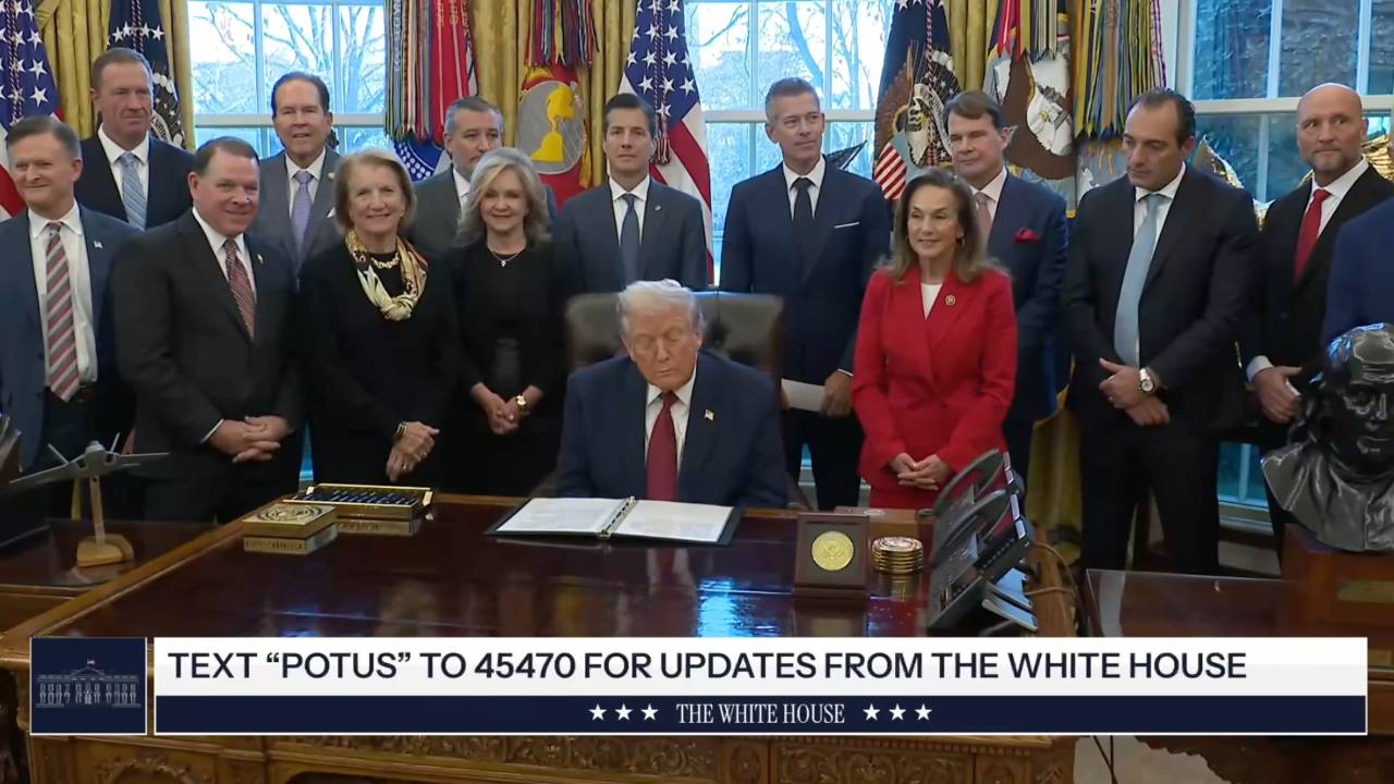 White House - President Trump: “We’re officially terminating Biden’s ridiculously burdensome, horrible actually, CAFE standards”