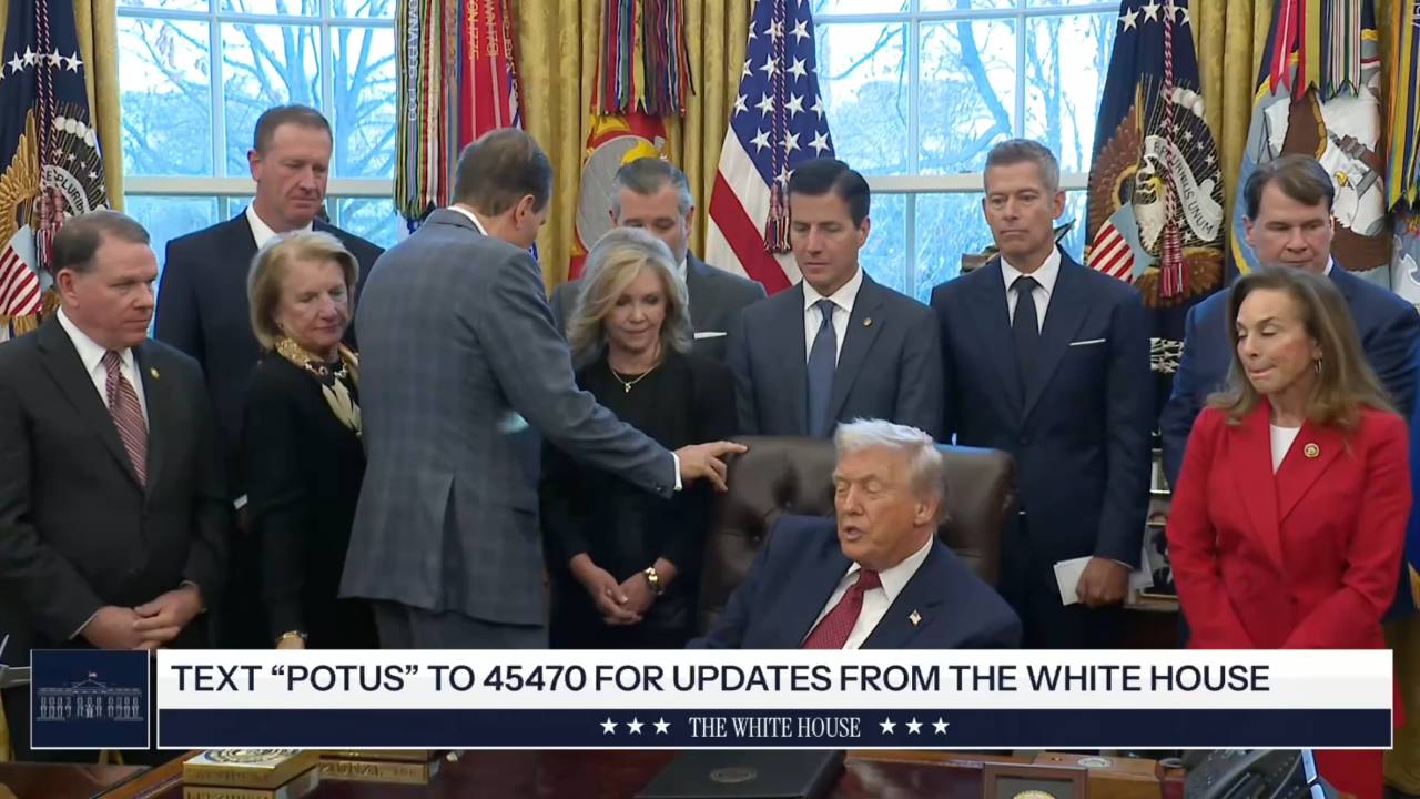 White House - President Trump: “Do something that you should have the right to do which is make a car that you want to make”