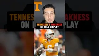 The latest disappointing showing for the #Vols defense summed up a year long problem #edit #shorts