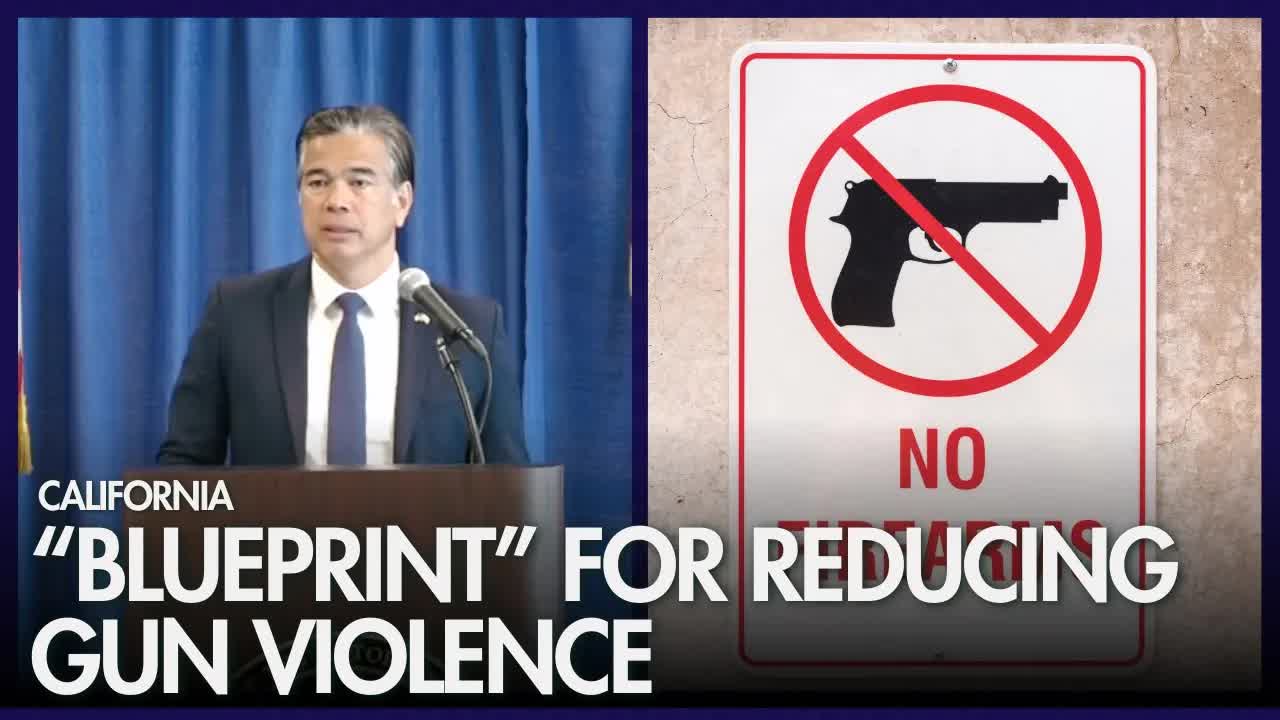 California AG calls state a “blueprint” for reducing gun violence