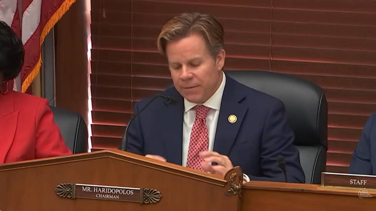 House Space subcommittee - Rep. Haridopolos (R-FL) on China's space program: "What allows China to stay on schedule?"