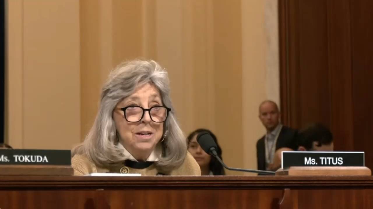 House Veterans Affairs - Rep. Titus (D-NV) on care for atomic veterans: "When the government controls the data, the veterans shouldn't bear the burden of having to prove the impossible"