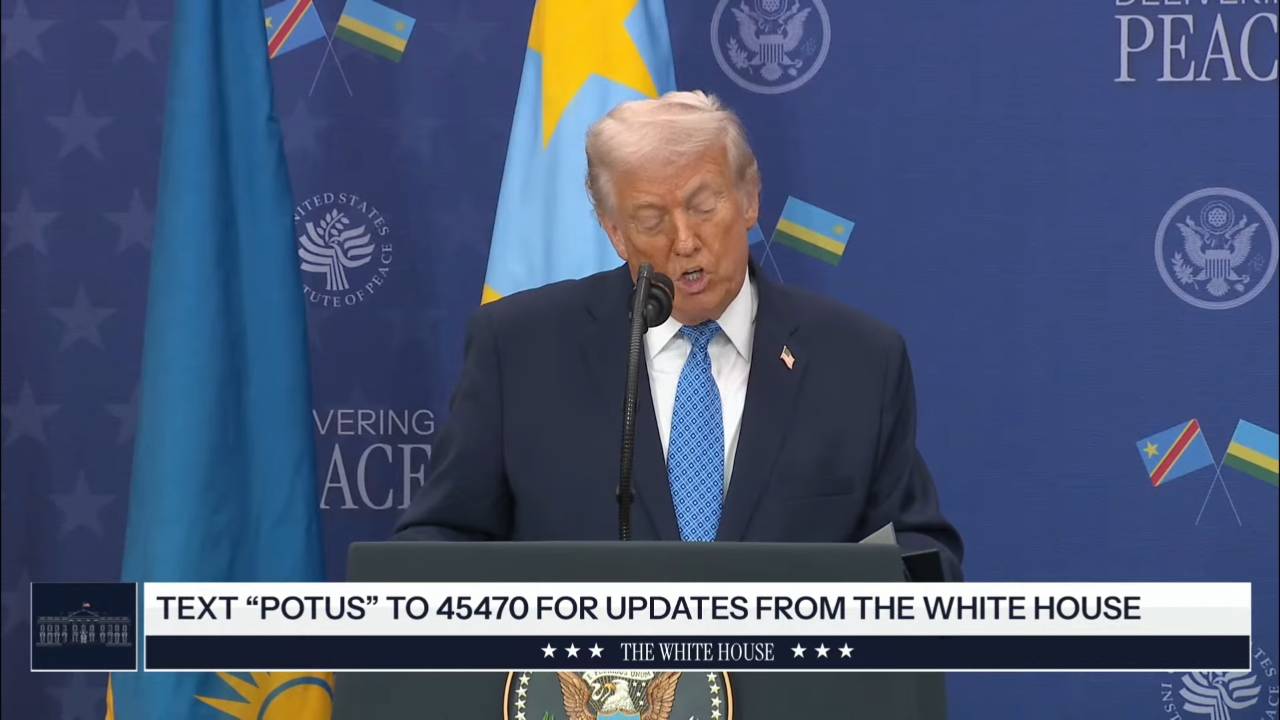 White House - President Trump: “Today we commit to stopping decades of violence and bloodshed”