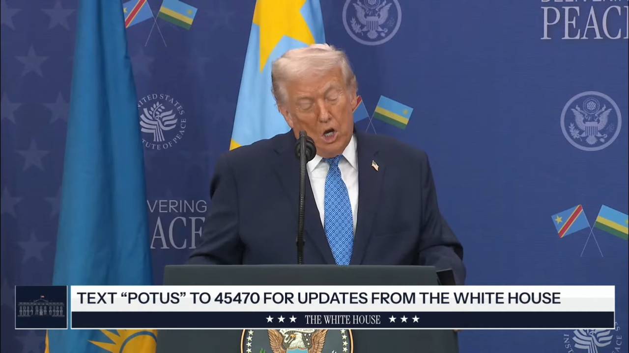 White House - President Trump: “they've tried. But we tried harder to end this conflict”