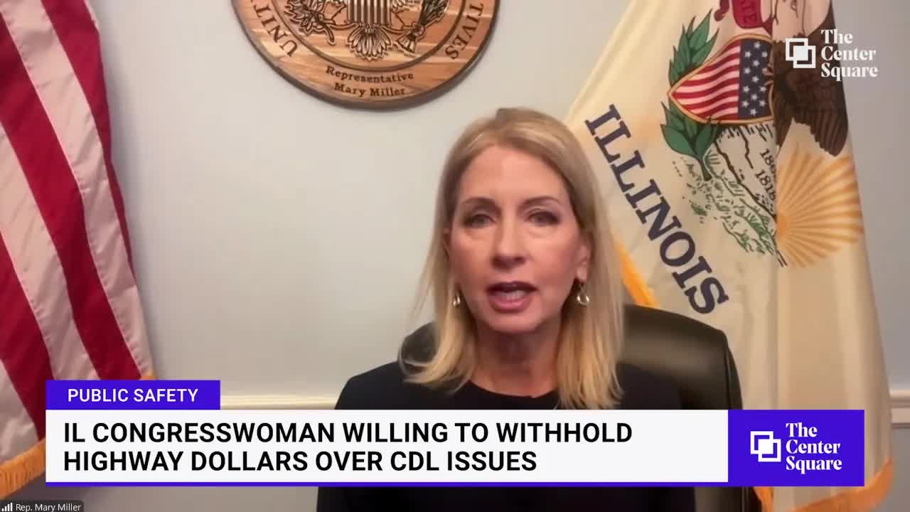 IL congresswoman willing to withhold highway dollars over CDL issues