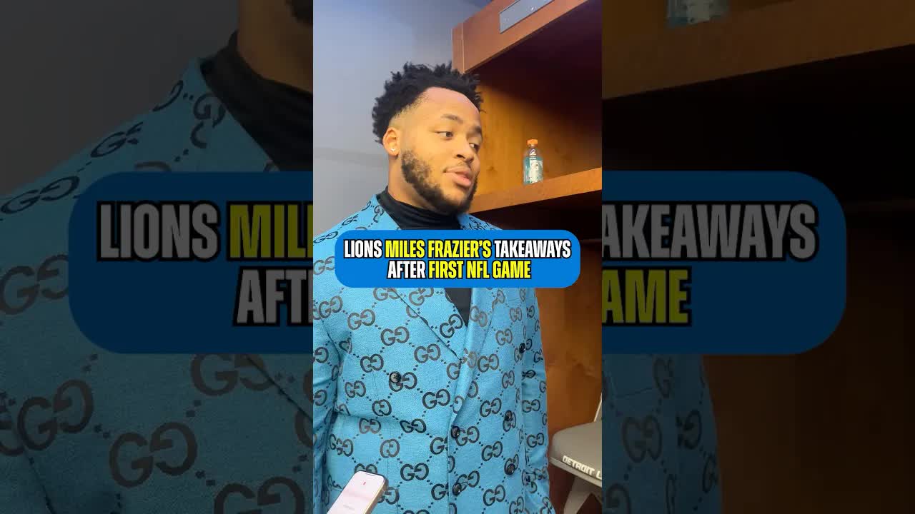 Some word from one of the #Lions rookies… #detroit #onepride #nfl
