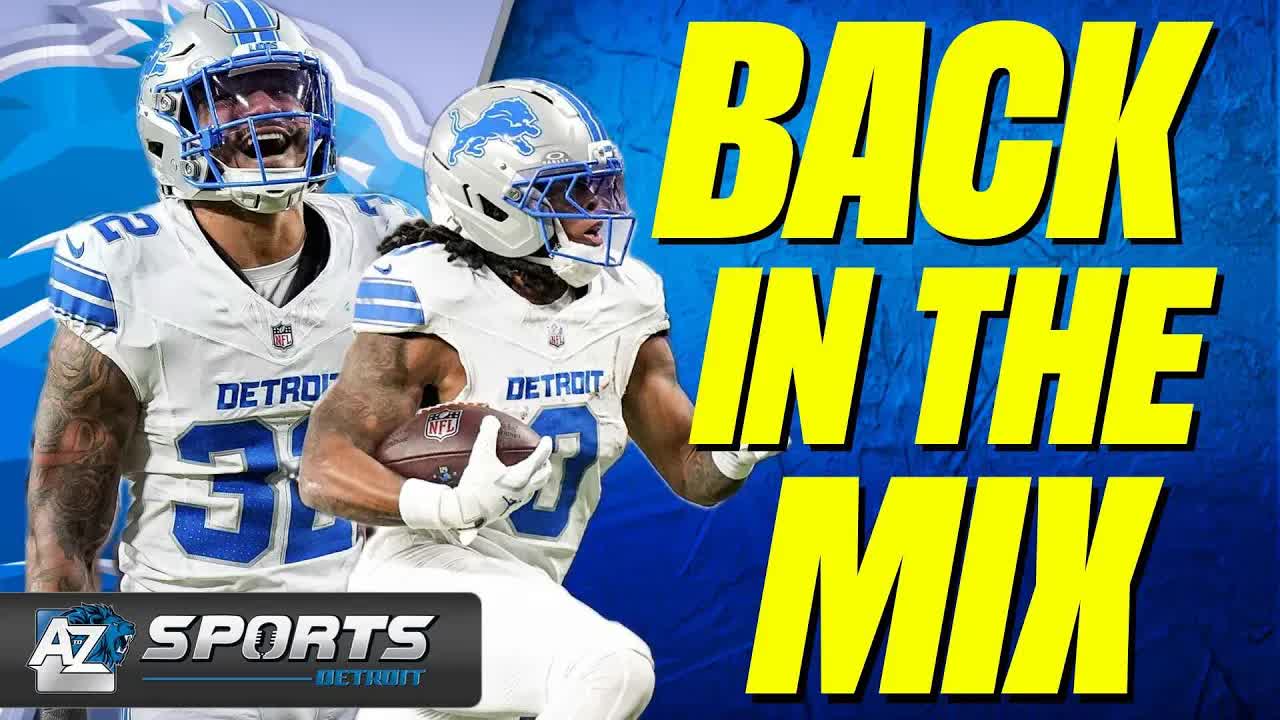 The Lions Are Back In The Mix, Despite Brian Branch's Season Ending Injury