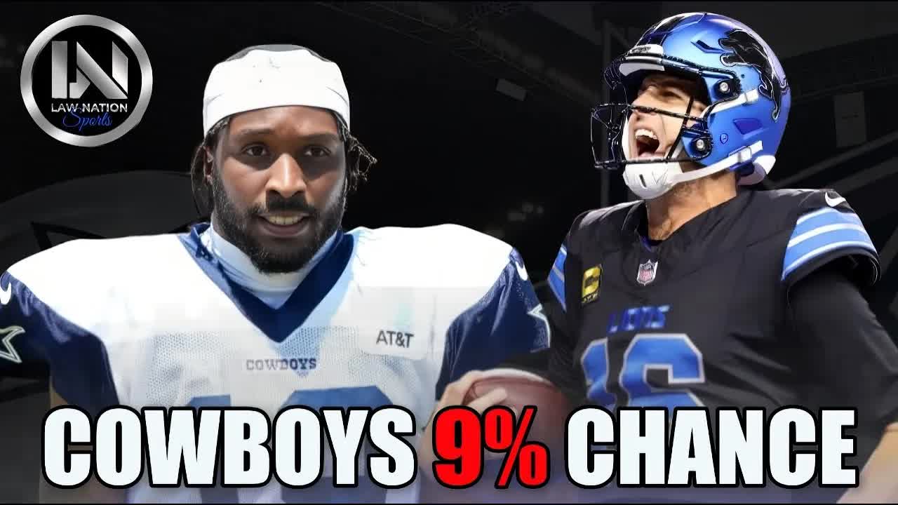 Cowboys 9% Chance To Get Into The Playoffs & Lions Game Recap