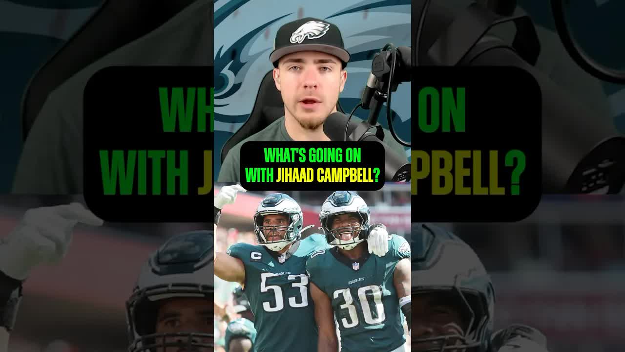 The #Eagles need to find a way to get Jihaad Campbell back on the field#philadelphiaeagles #nfl episode artwork