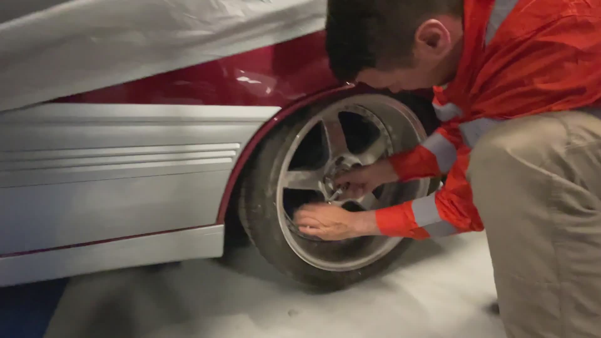 Installing popular Australian wheels on the classic commodore