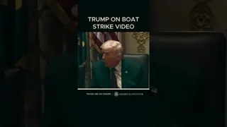 Trump on the video of the Venezuela boat strike