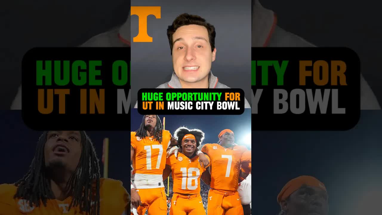 The #Vols have a chance to end the year on a high note in their backyard 🍊 #edit #football #shorts