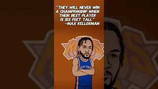 Is this a hot take from Max Kellerman about the Knicks? 🤔 #knicks #jalenbrunson #nba