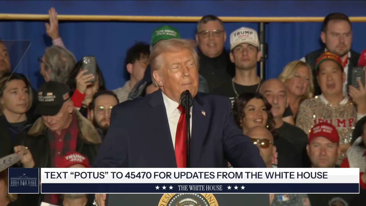 White House - President Trump: “They wanted to get rid of the word Christmas”