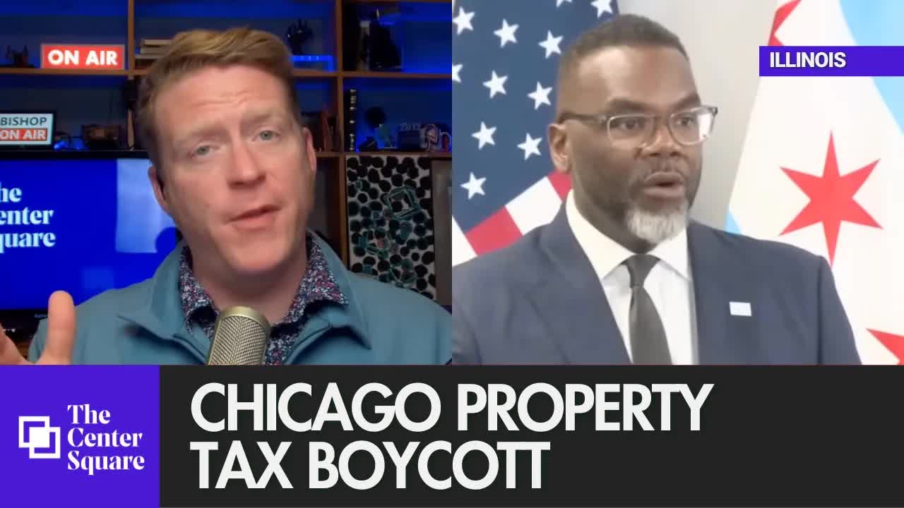 Chicago Flips Red urges property tax boycott