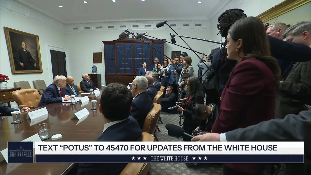 White House - President Trump: “I'm doing this to save lives. I'm not doing it for any other reason”
