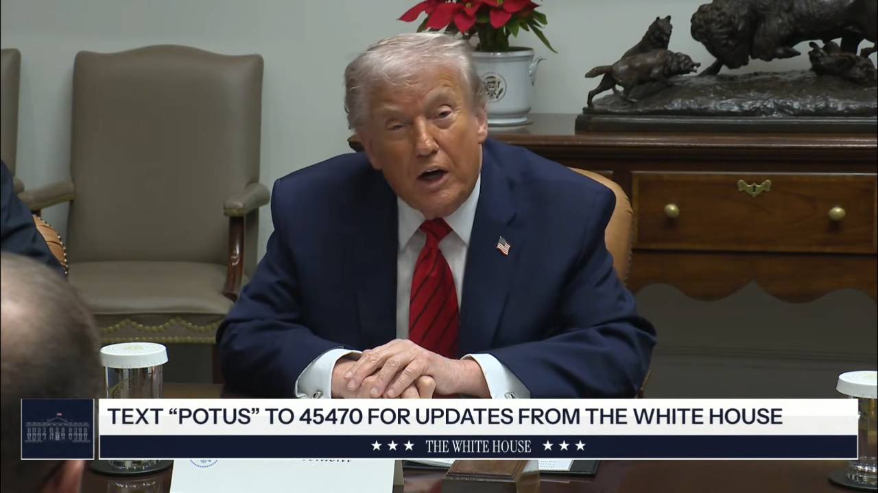 White House - President Trump: “when we announce good results, the market should go up”