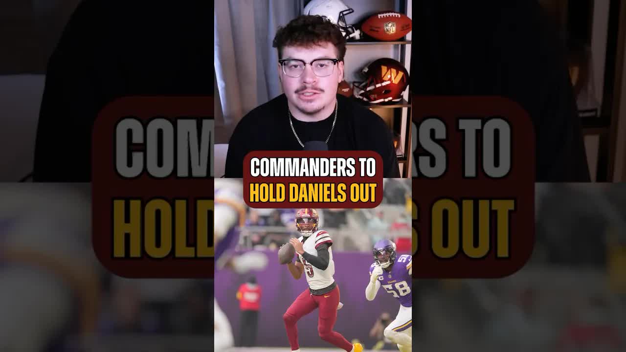 Do you want to see Daniels play again this year or should the #Commanders shut him down? #atozsports