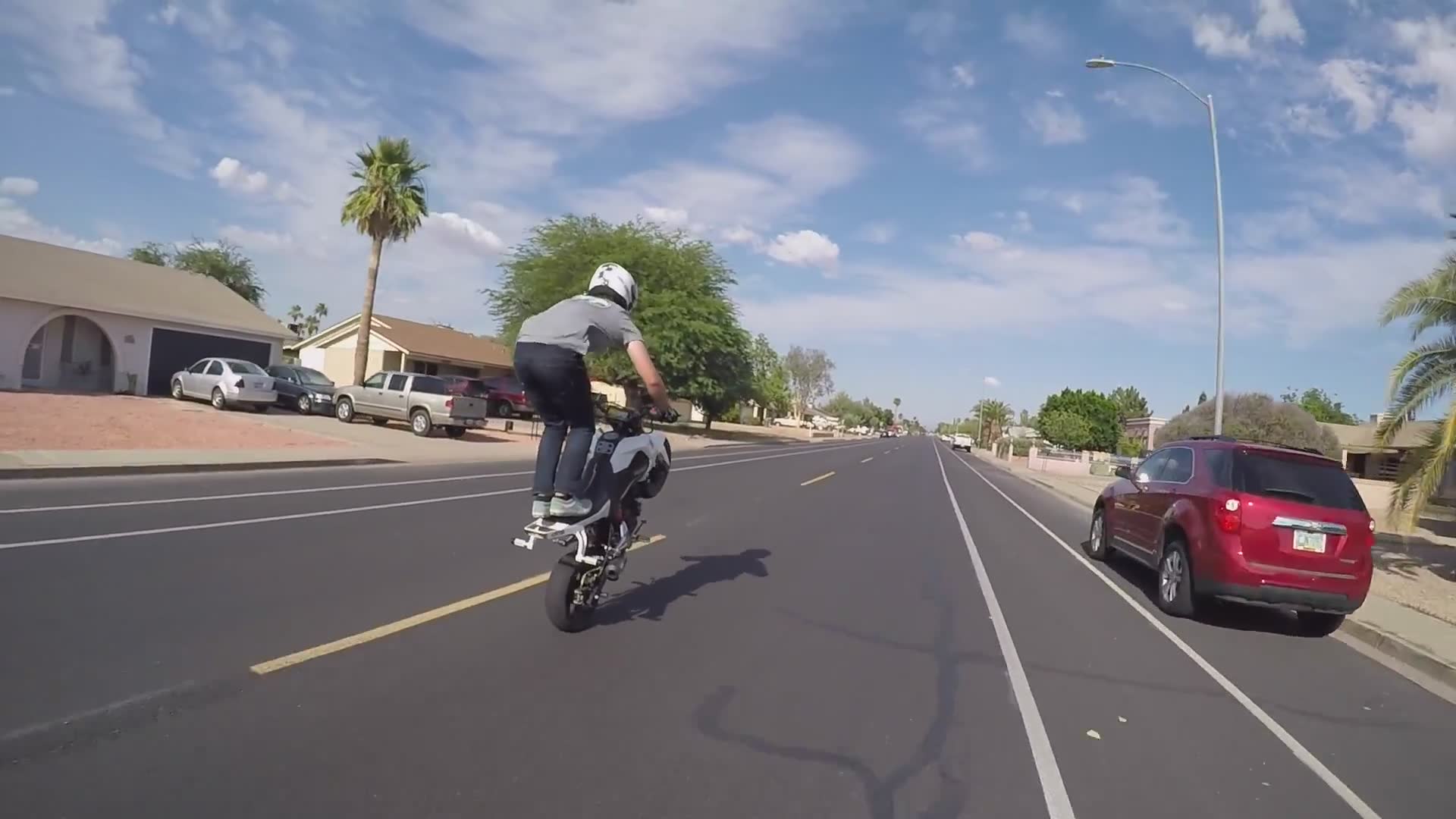Cautionary examples of poor riding technique and dangerous behavior to avoid