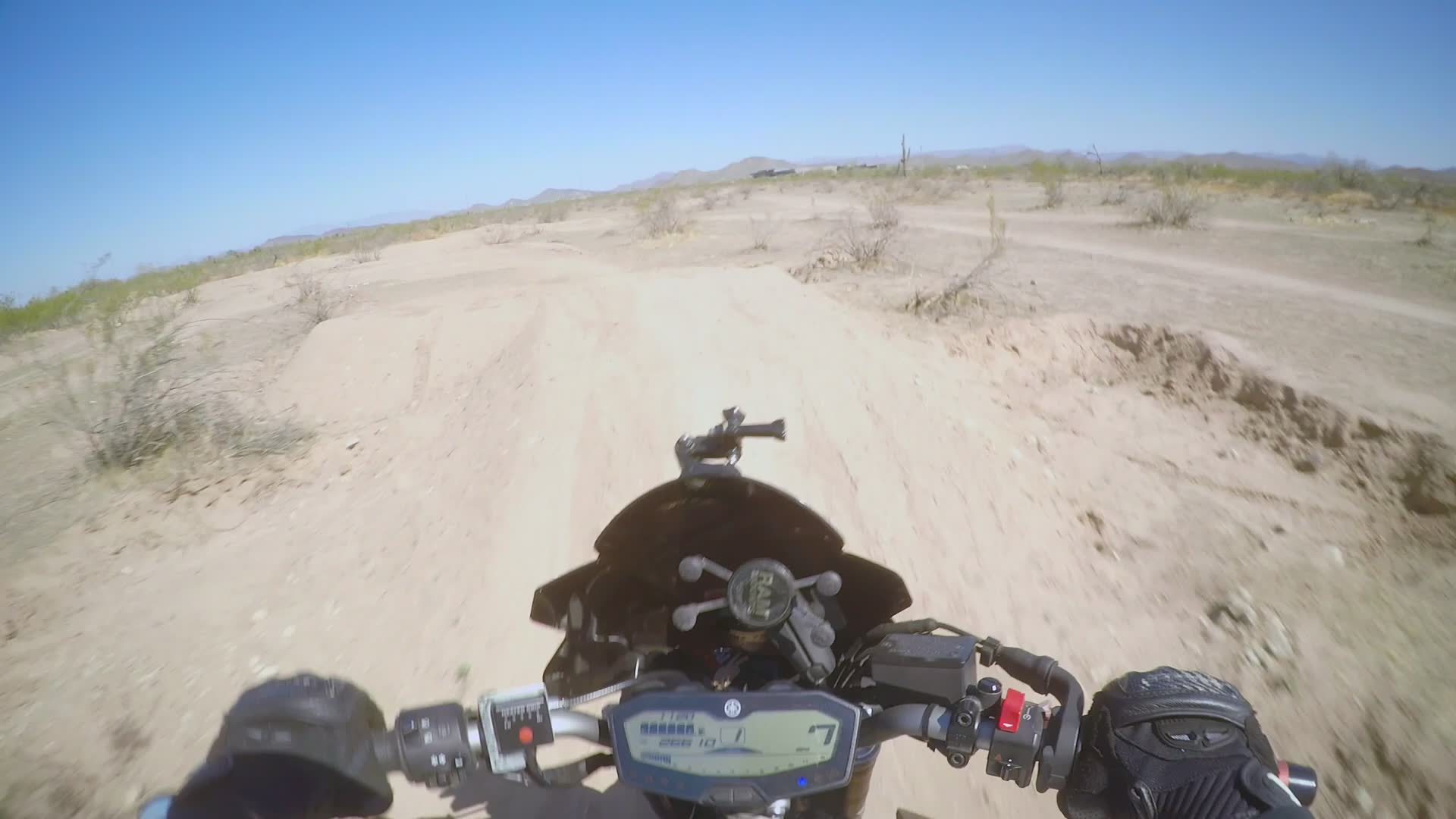 Beginner struggles with motocross course revealing difficulty of off-road racing
