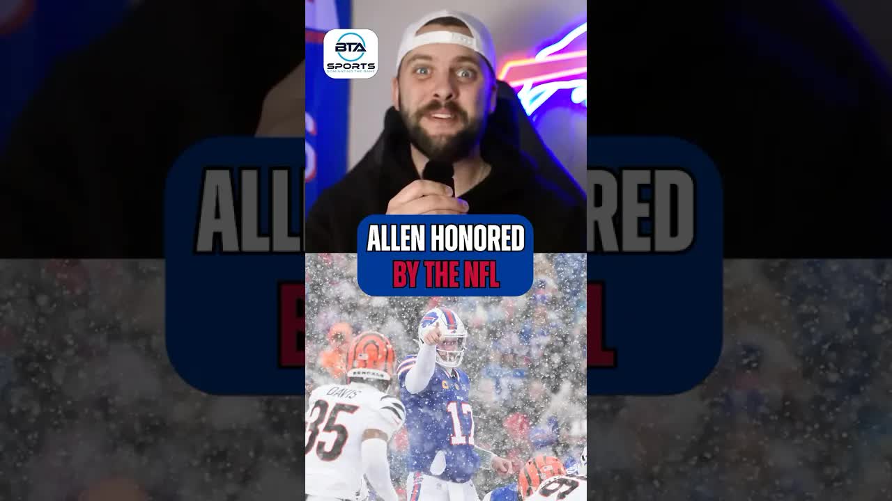 #Bills QB Josh Allen continues to prove why he’s in a league of his own. #atozsports #joshallen #nfl