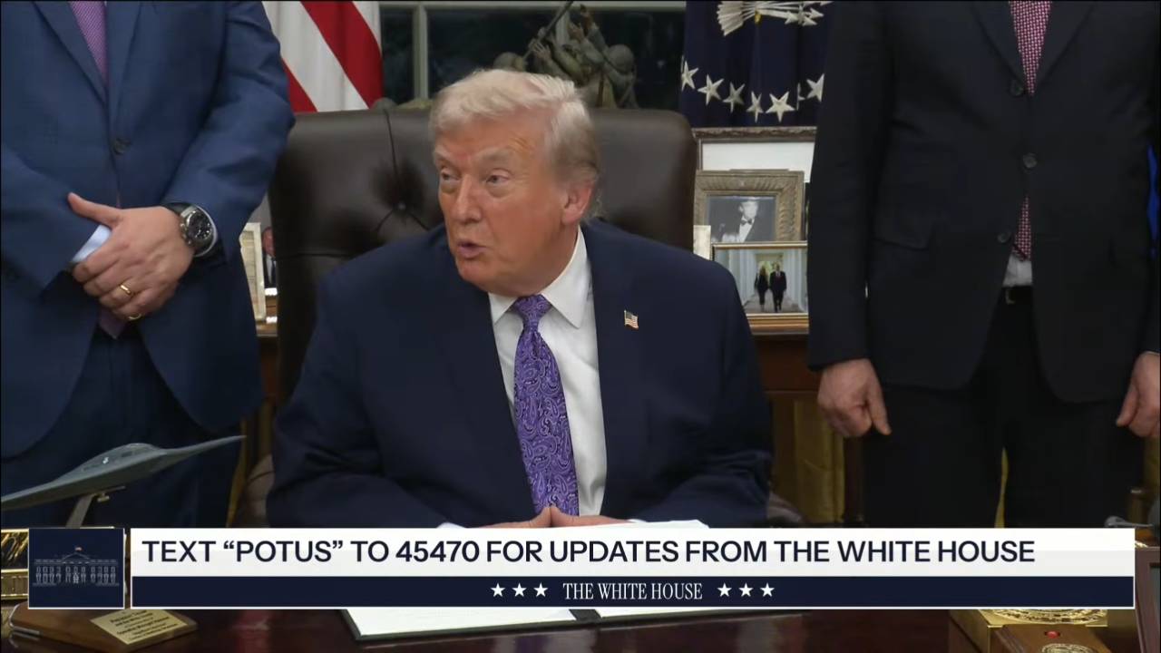 White House - President Trump: “Iran would like to make a deal with us”