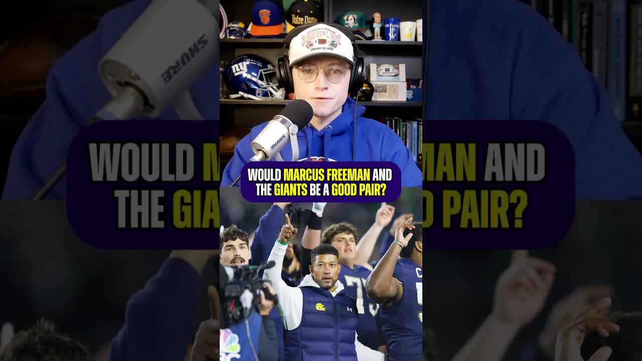 Could the #Giants next HC come from the college ranks? #newyorkgiants #notredame #atozsports #nfl episode artwork