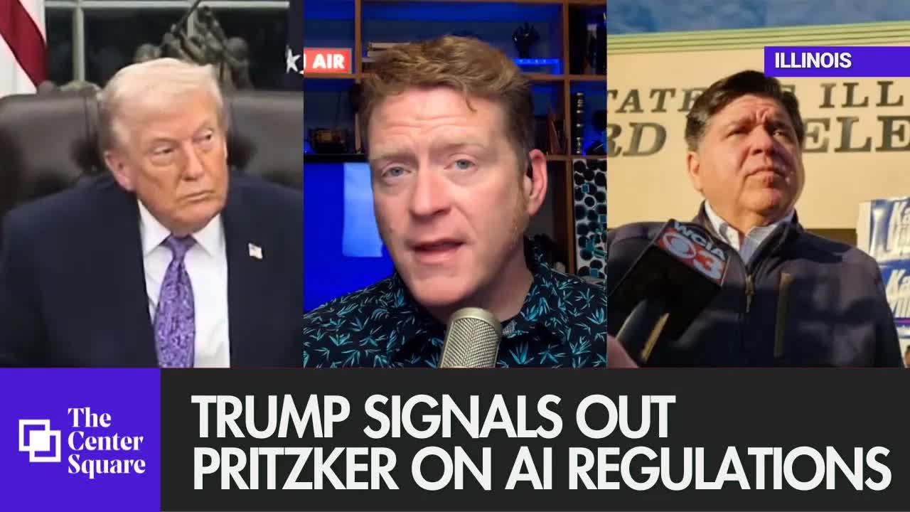 Trump signs EO, singles out Pritzker on AI regulations