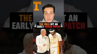 Don’t panic too much with the #Vols early struggles 👀 #Tennessee #basketball #edit #shorts #cbb