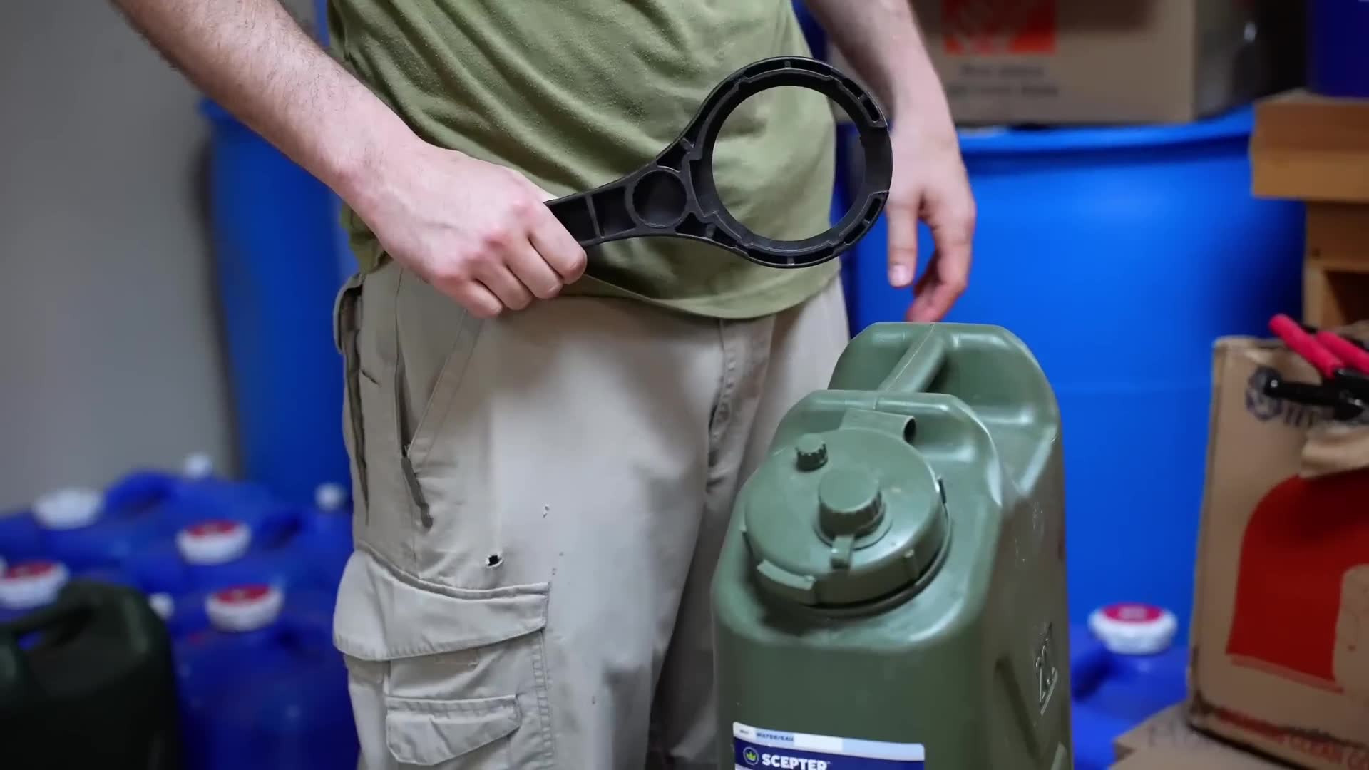 Entire emergency water system breakdown