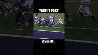 I was told to take it easy on #Cowboys Kenneth Murray……… But what about us😒